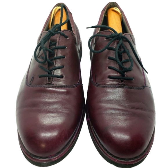 DresSports by Rockport Leather Burgundy Lace-up Oxford...